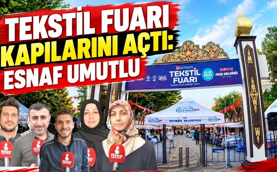 Tekstil Fuarı Kapılarını Açtı: Esnaf Umutlu