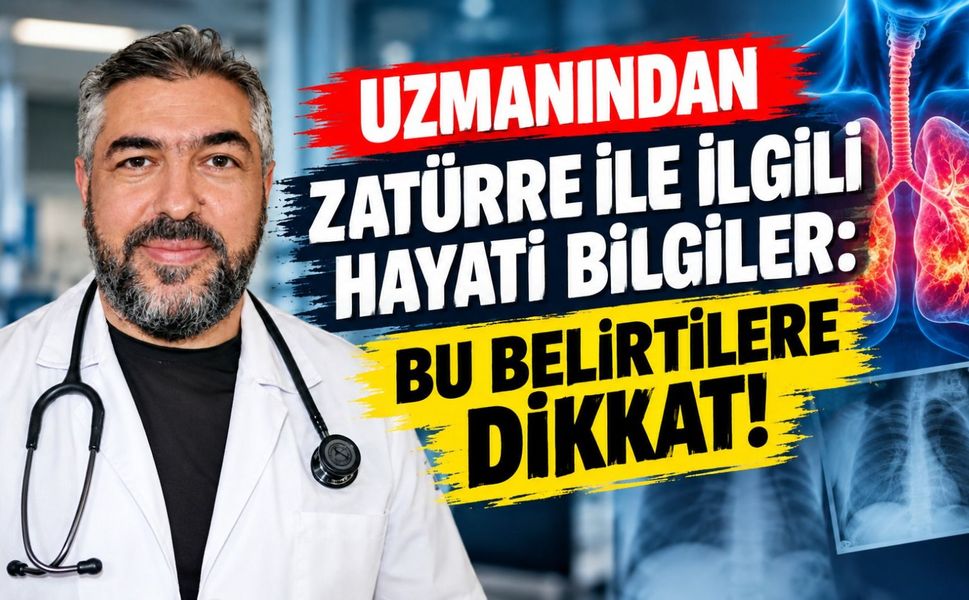 Uzmanından Zatürre İle İlgili Hayati Bilgiler: Bu Belirtilere Dikkat!
