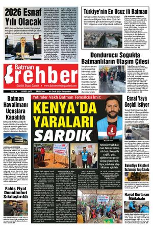 1 Ocak 2026 Perşembe