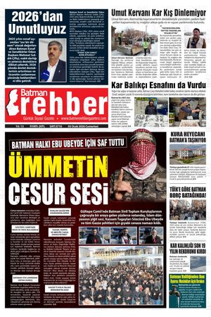 3 Ocak 2026 Cumartesi