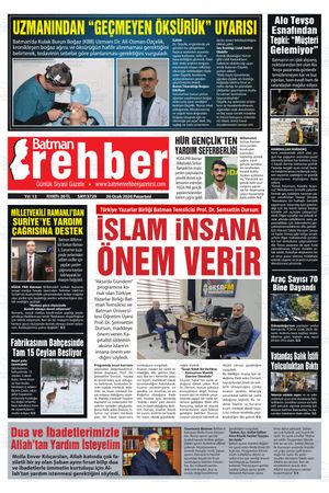 26 Ocak 2026 Pazartesi