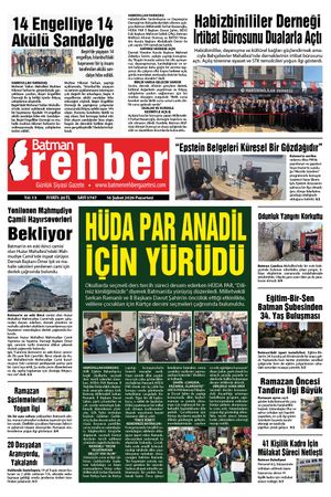 16 Şubat 2026 Pazartesi