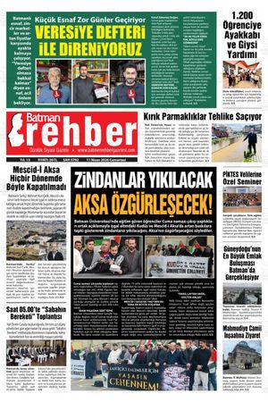 11 Nisan 2026 Cumartesi