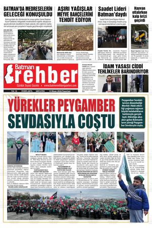 13 Nisan 2026 Pazartesi