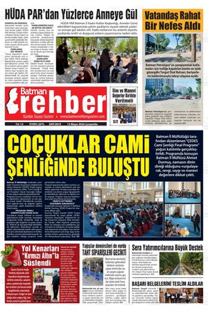 13 Mayıs 2026 Çarşamba