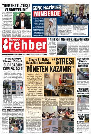 13 Haziran 2026 Cumartesi