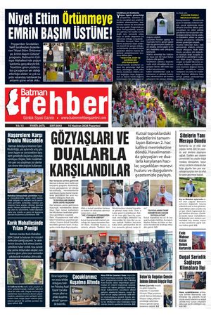 15 Haziran 2026 Pazartesi