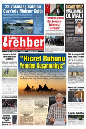 16 Haziran 2026 Salı