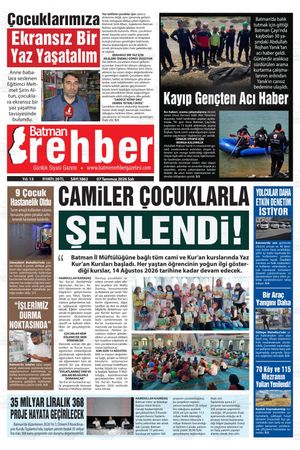 7 Temmuz 2026 Salı