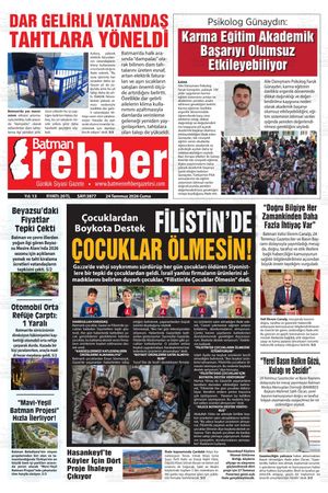 24 Temmuz 2026 Cuma