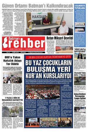 15 Ağustos 2026 Cumartesi