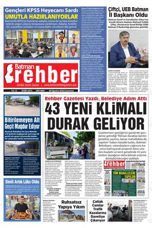 8 Ağustos 2026 Cumartesi