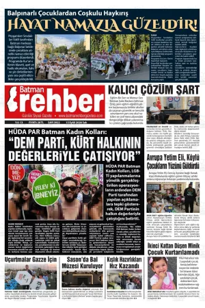15 Eylül 2026 Salı
