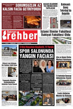 1 Eylül 2026 Salı