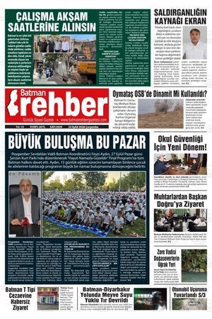 23 Eylül 2026 Çarşamba