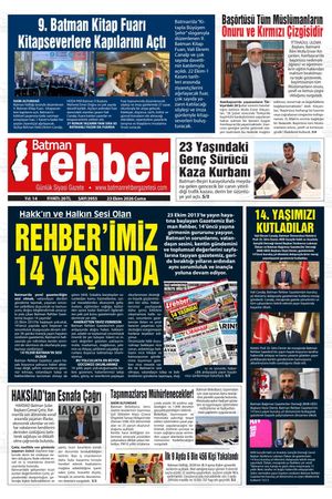 23 Ekim 2026 Cuma